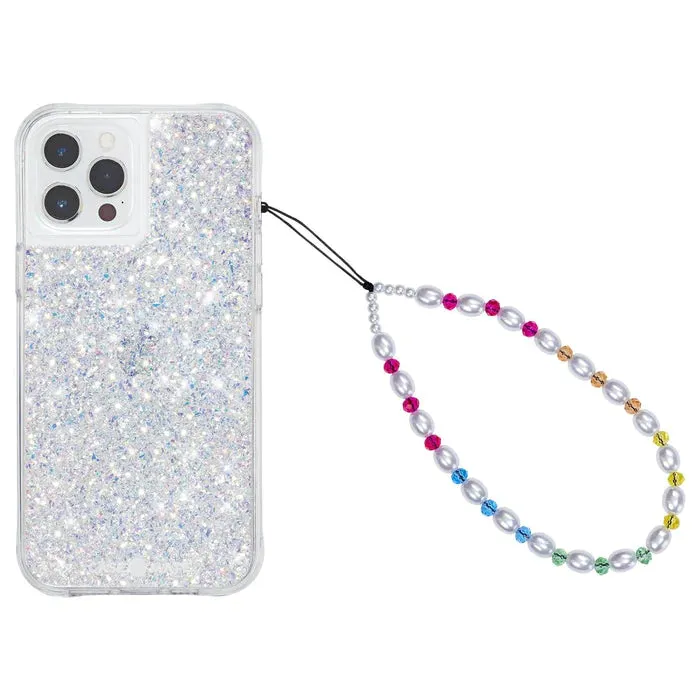 Beaded Phone Charm (Jelly Bean Pearl)