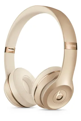 Beats Solo3 Wireless Headphones - Gold