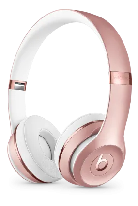 Beats Solo3 Wireless On-Ear Headphones Rose Gold