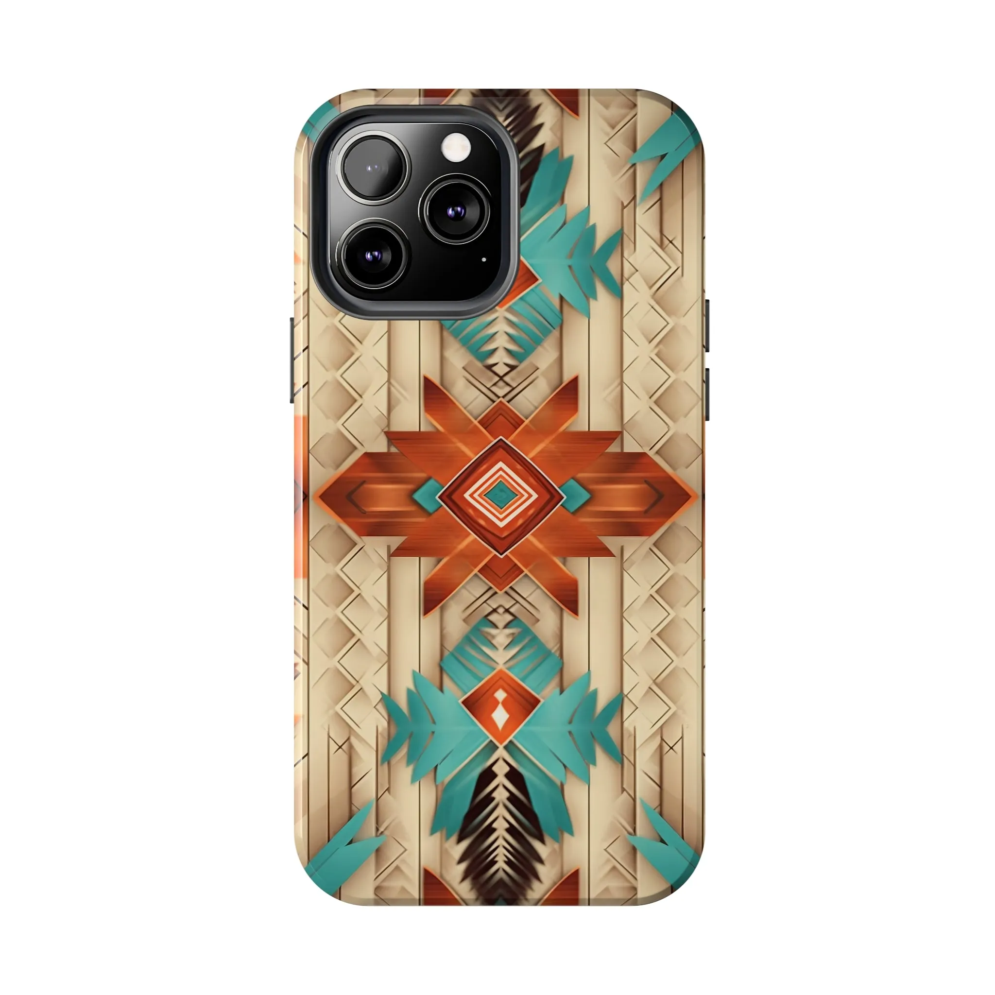 Beautiful Native American Pattern Design Tough Phone Case compatible with a large variety of iPhone models, Gift, Phone Case