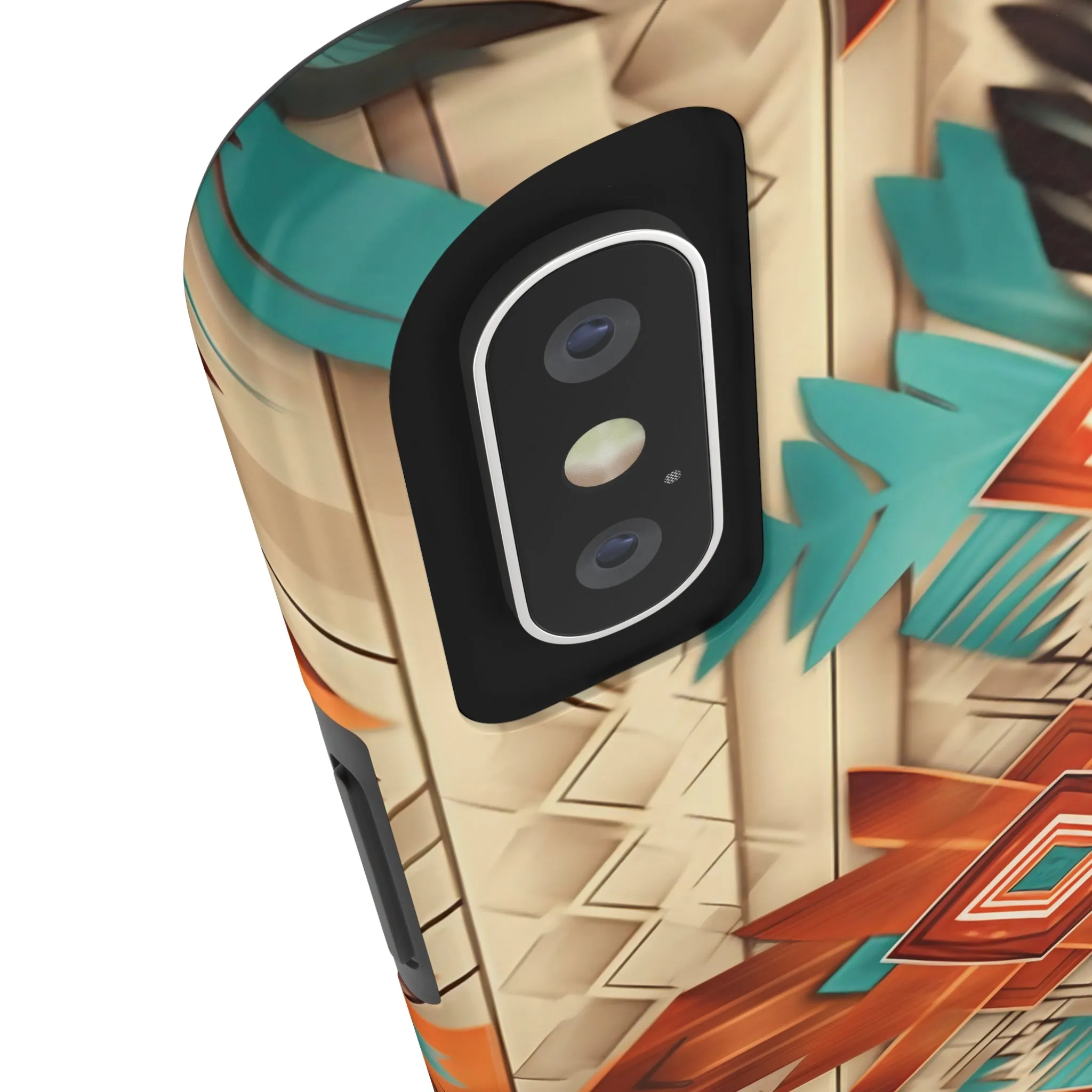 Beautiful Native American Pattern Design Tough Phone Case compatible with a large variety of iPhone models, Gift, Phone Case