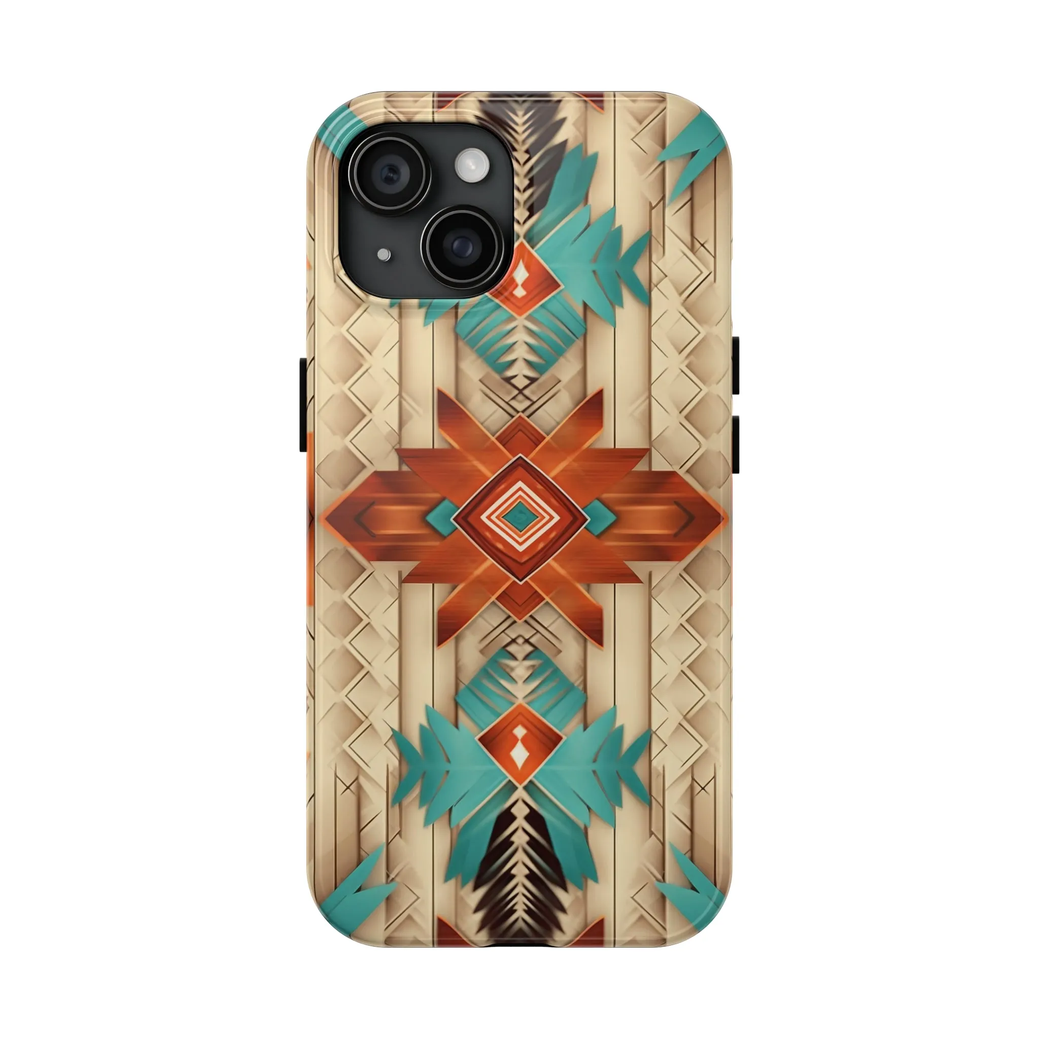 Beautiful Native American Pattern Design Tough Phone Case compatible with a large variety of iPhone models, Gift, Phone Case