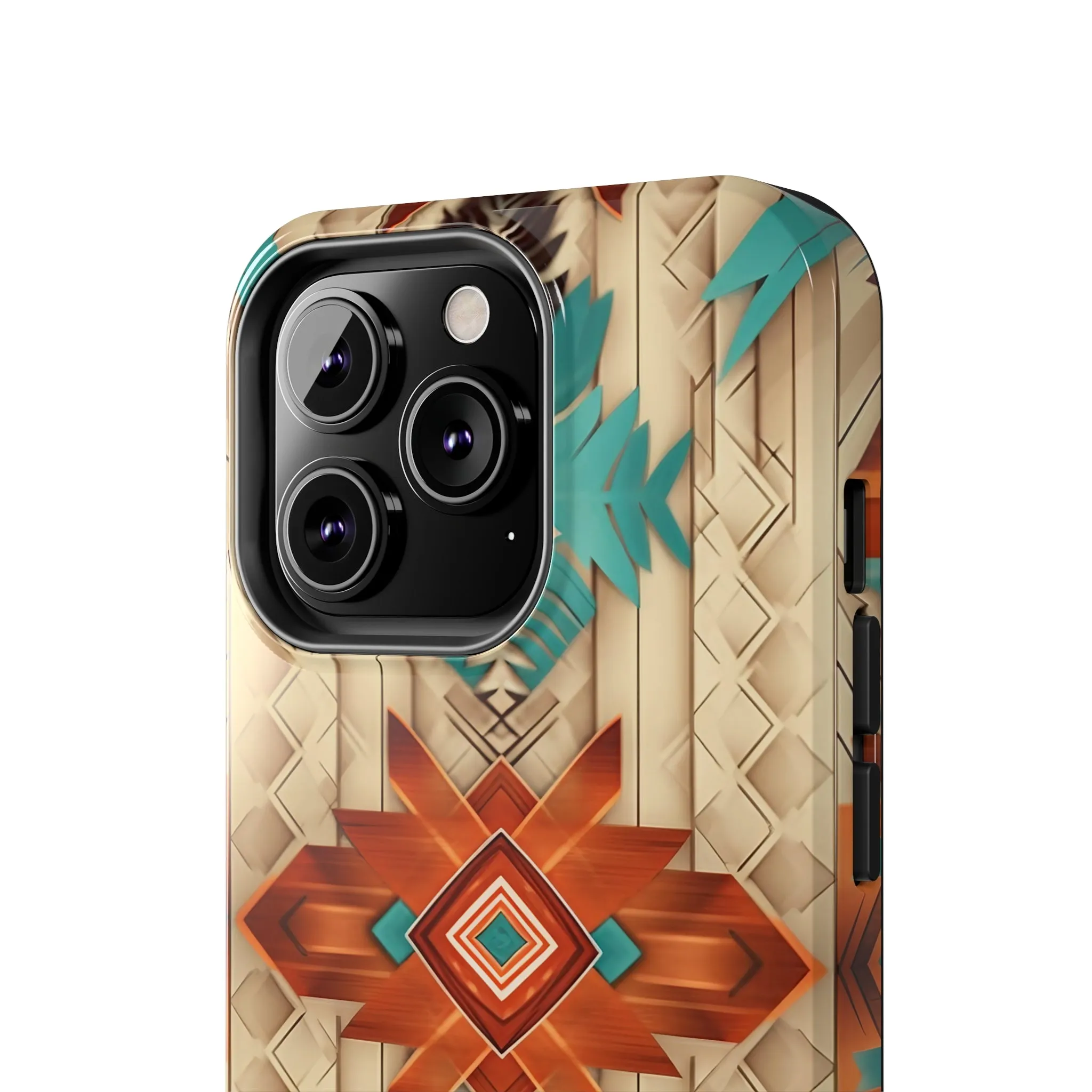 Beautiful Native American Pattern Design Tough Phone Case compatible with a large variety of iPhone models, Gift, Phone Case