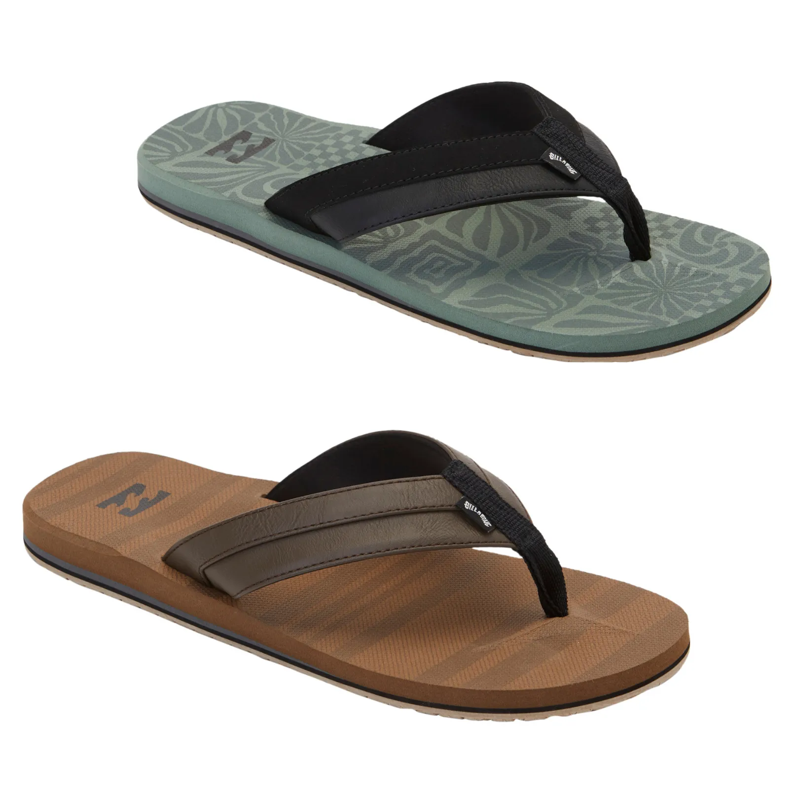 Billabong Mens All Day Impact Print Flip Flops