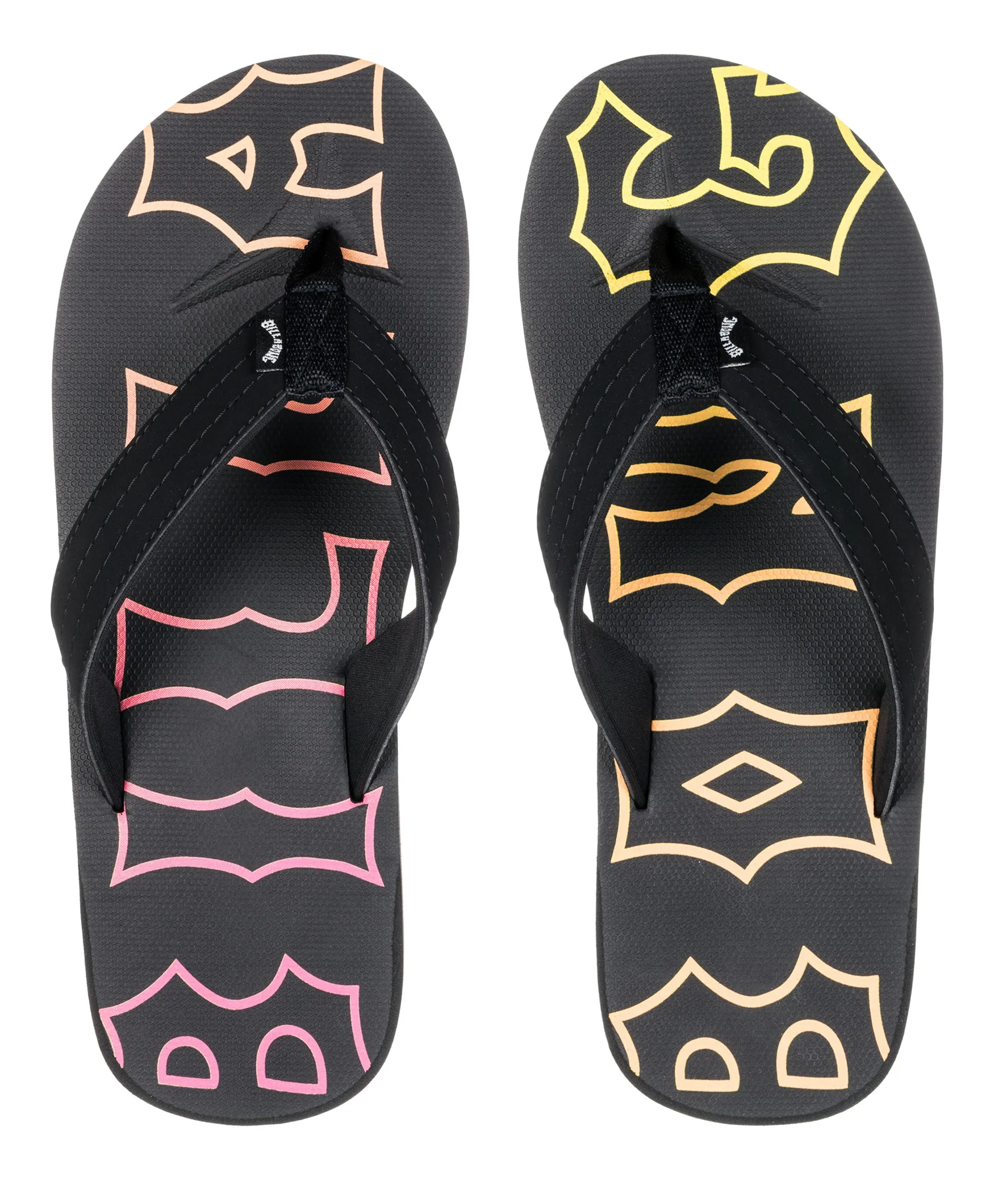 Billabong Mens All Day Theme Flip Flops