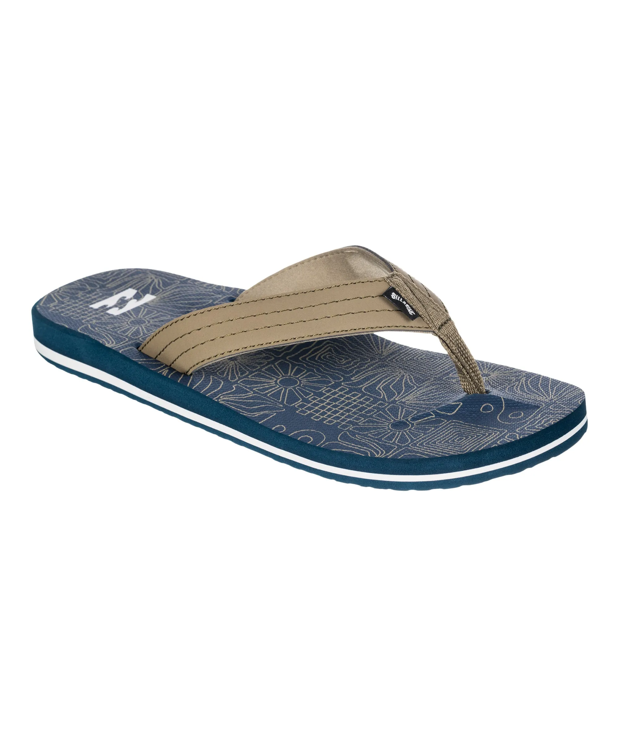 Billabong Mens All Day Theme Flip Flops