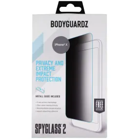 BodyGuardz Spyglass 2 Screen Protector for Apple iPhone XS / iPhone X - Dark