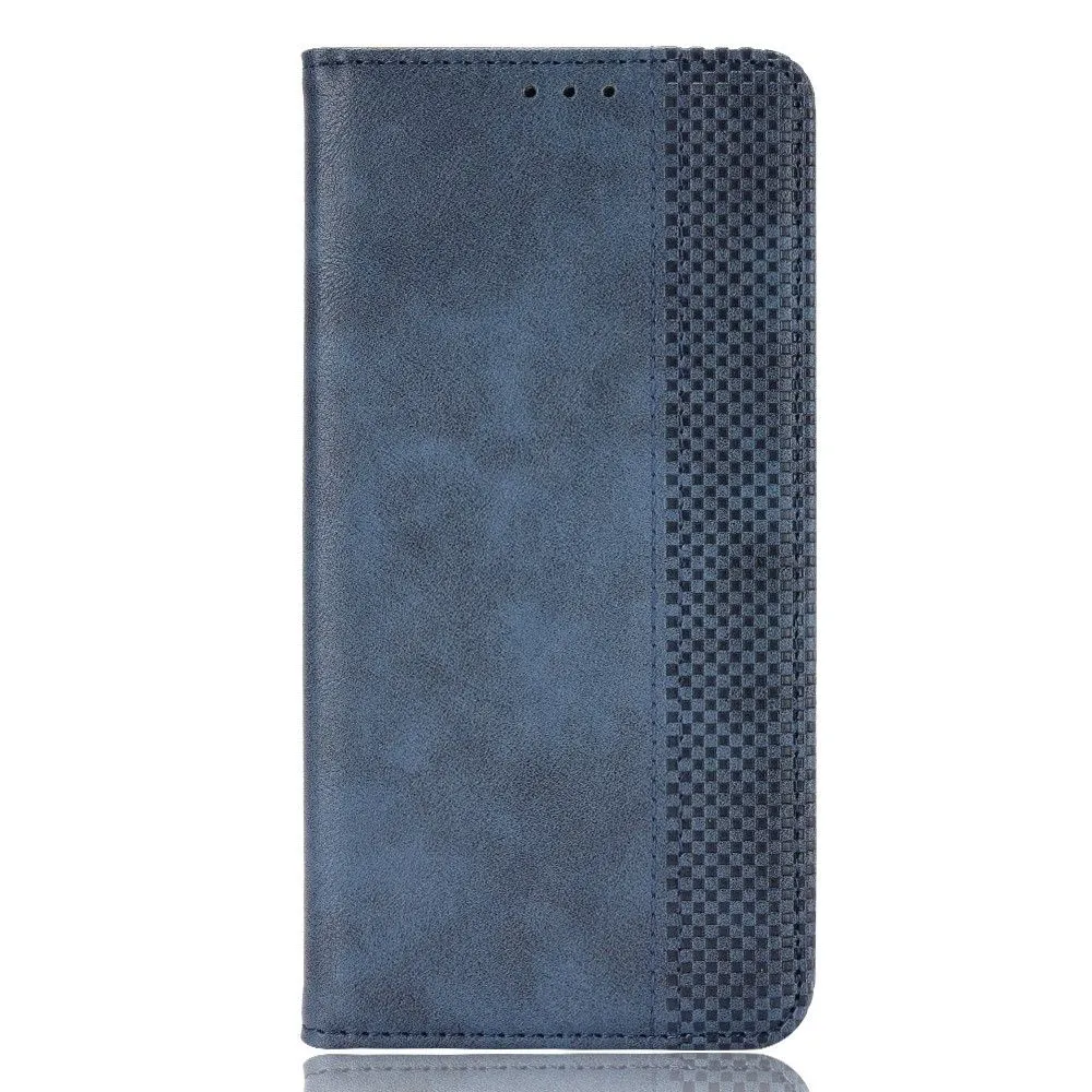 Bofink Vintage OnePlus 10 Pro leather case - Blue