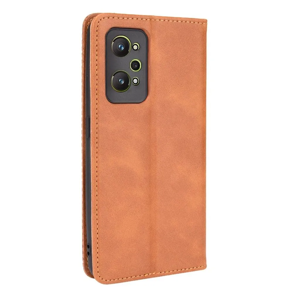 Bofink Vintage Realme GT Neo2 leather case - Brown