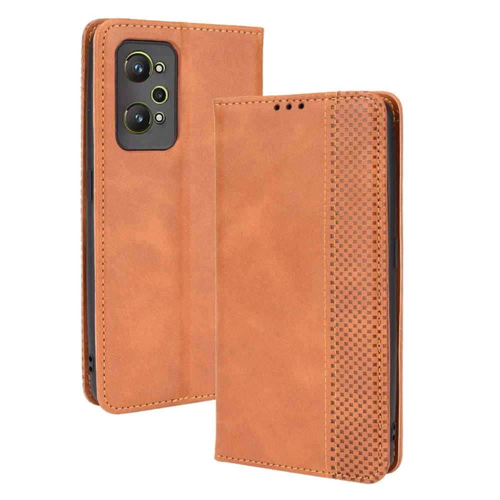 Bofink Vintage Realme GT Neo2 leather case - Brown