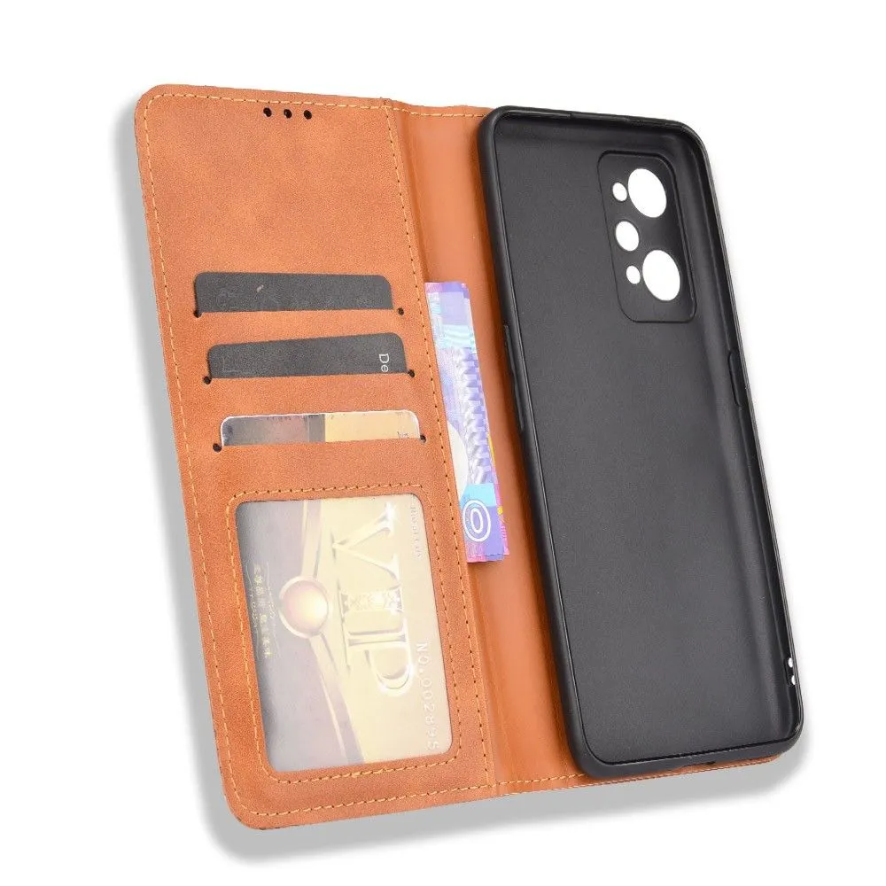 Bofink Vintage Realme GT Neo2 leather case - Brown