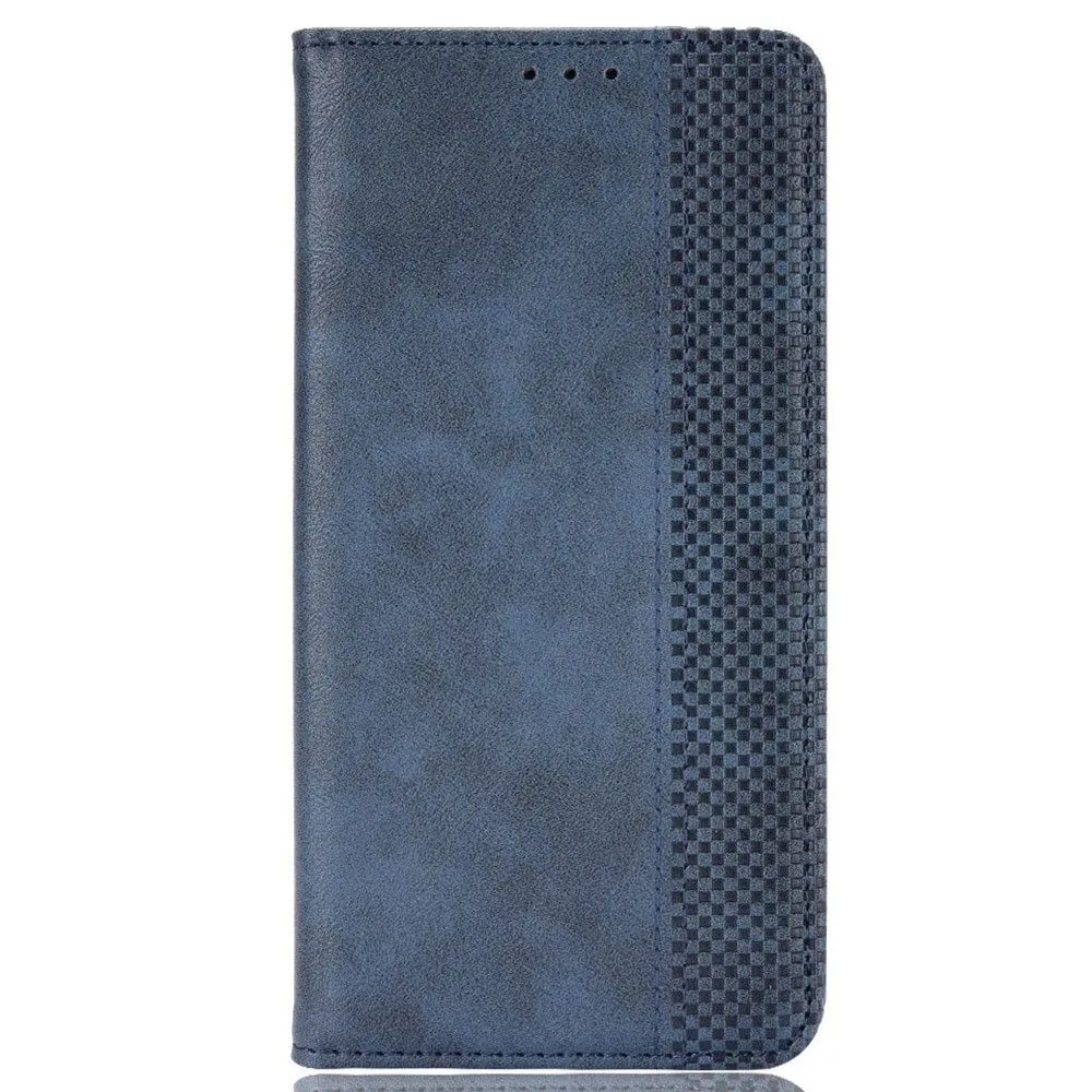 Bofink Vintage Vivo V23e 5G / V23e / S10e leather case - Blue