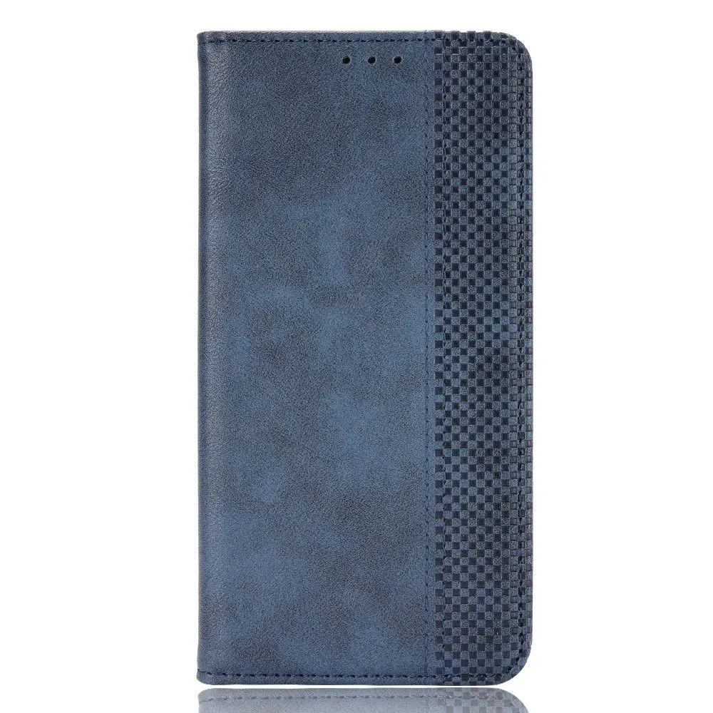 Bofink Vintage Xiaomi Redmi 10C leather case - Blue