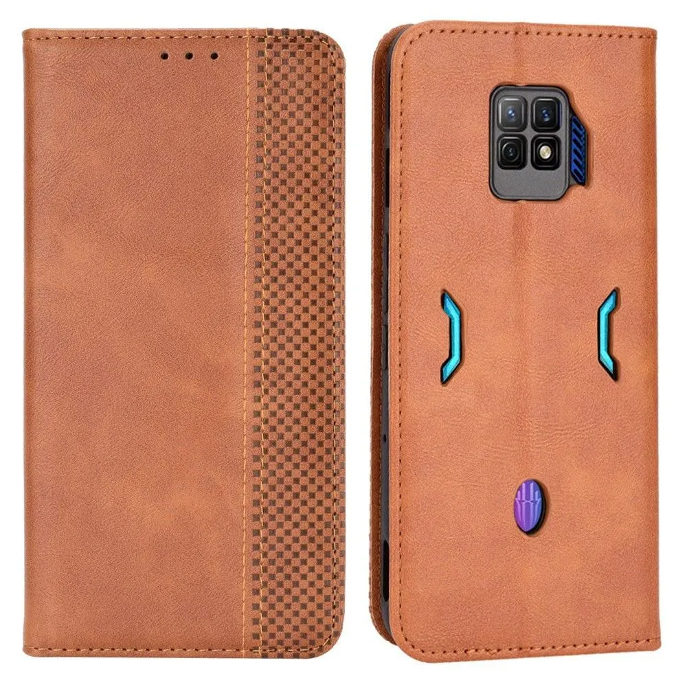 Bofink Vintage ZTE nubia Red Magic 7 Pro leather case - Brown