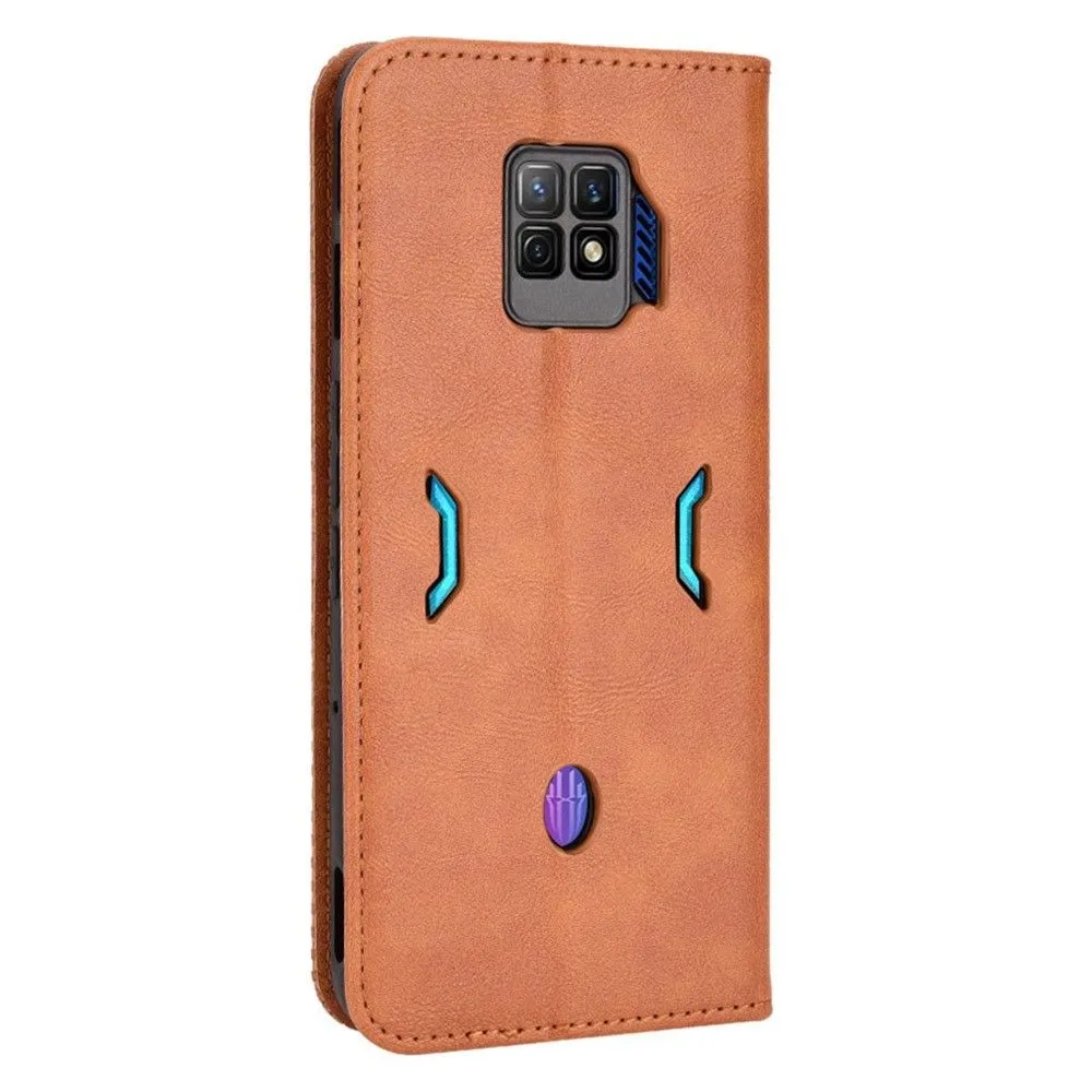 Bofink Vintage ZTE nubia Red Magic 7 Pro leather case - Brown