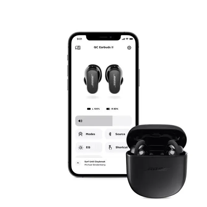 BOSE QuietComfort Earbuds II (Triple Black/ Soapstone)