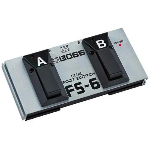 Boss FS-6 Dual Latch And Momentary Footswitch Pedal