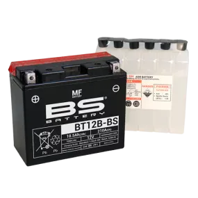 BS Battery BT12B-BS equivalent YT12B-BS