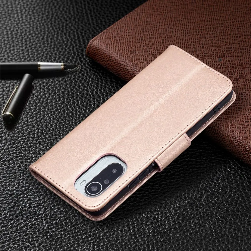 Butterfly Xiaomi Mi 11i / Poco F3 / K40 Pro Plus flip case - Rose Gold