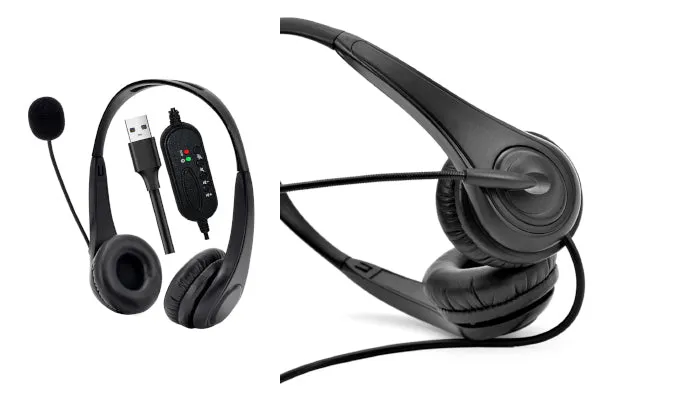 Call Center Headset With Microphone