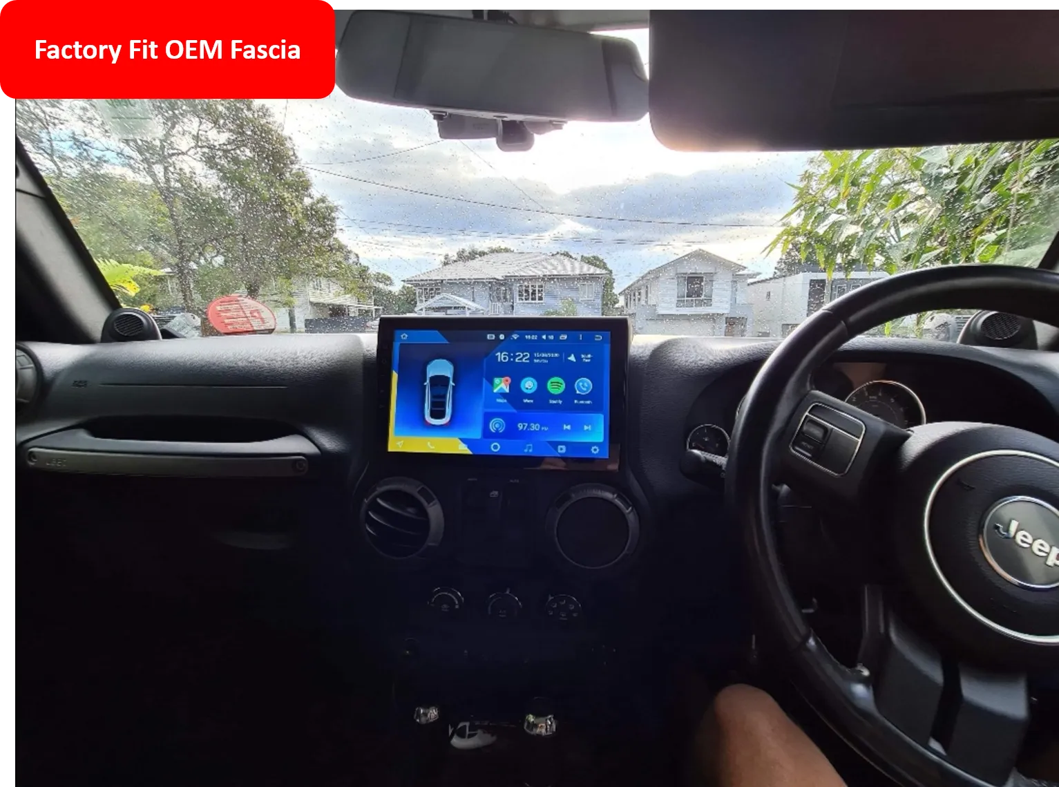 Car Dealz Elite 4G Data Model 10.2" Android 12.0 For Ford Kuga 2 Escape 3 2012 - 2019 In Dash Plus OEM Fascia