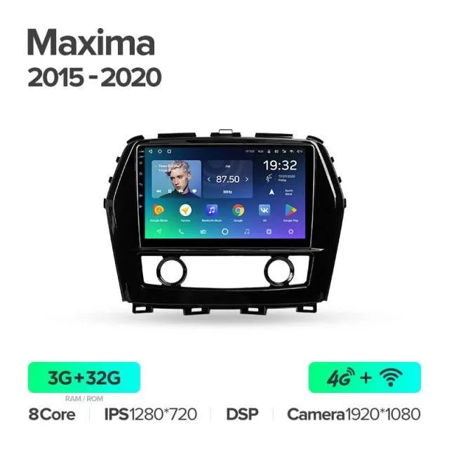 Car Dealz Premium Advanced 4G Data Model 10.2" Android 12.0 For Nissan Maxima A36 2015 - 2020