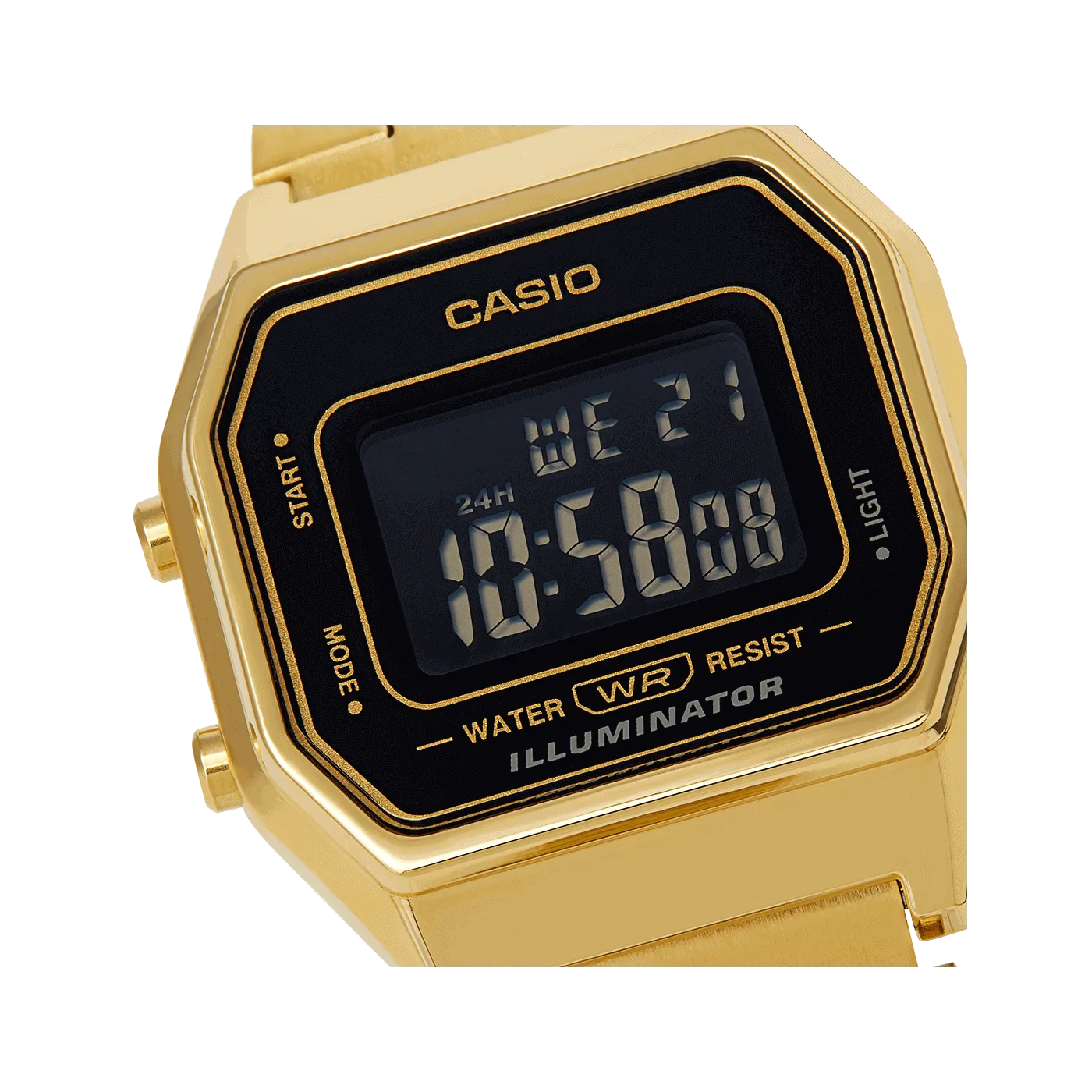 Casio Watch Digital Vintage Gold LA680WGA-1DF