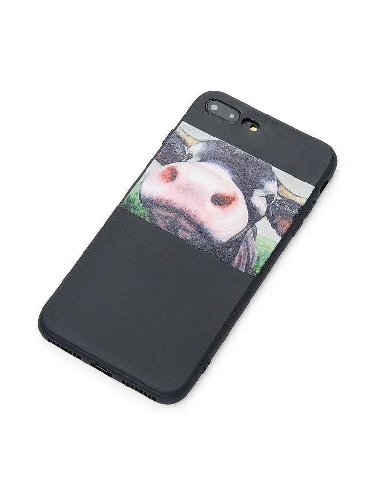 Cattle Print iPhone Case