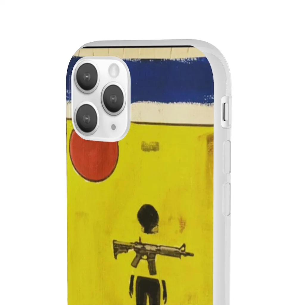 Cell Phone Flexi Cases AL BLUE DESIGNED WARRIOR