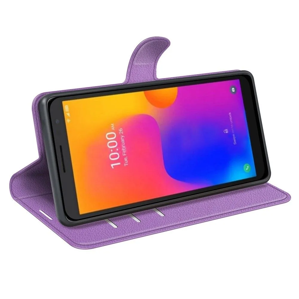 Classic Alcatel 1B (2022) flip case - Purple