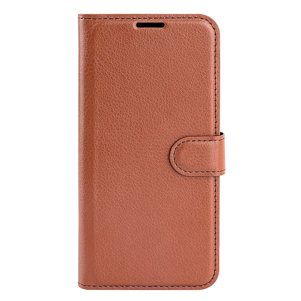 Classic Motorola Moto G22 flip case - Brown