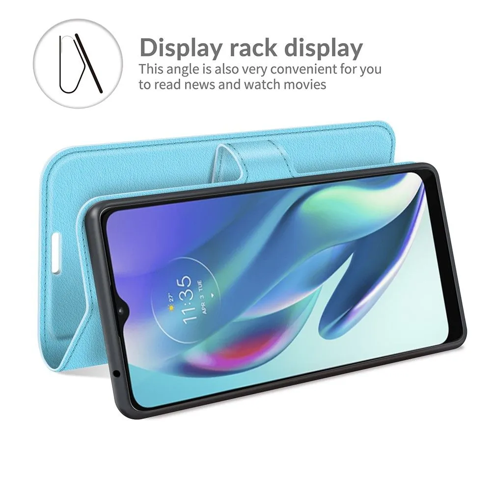 Classic Motorola Moto G50 5G flip case - Blue