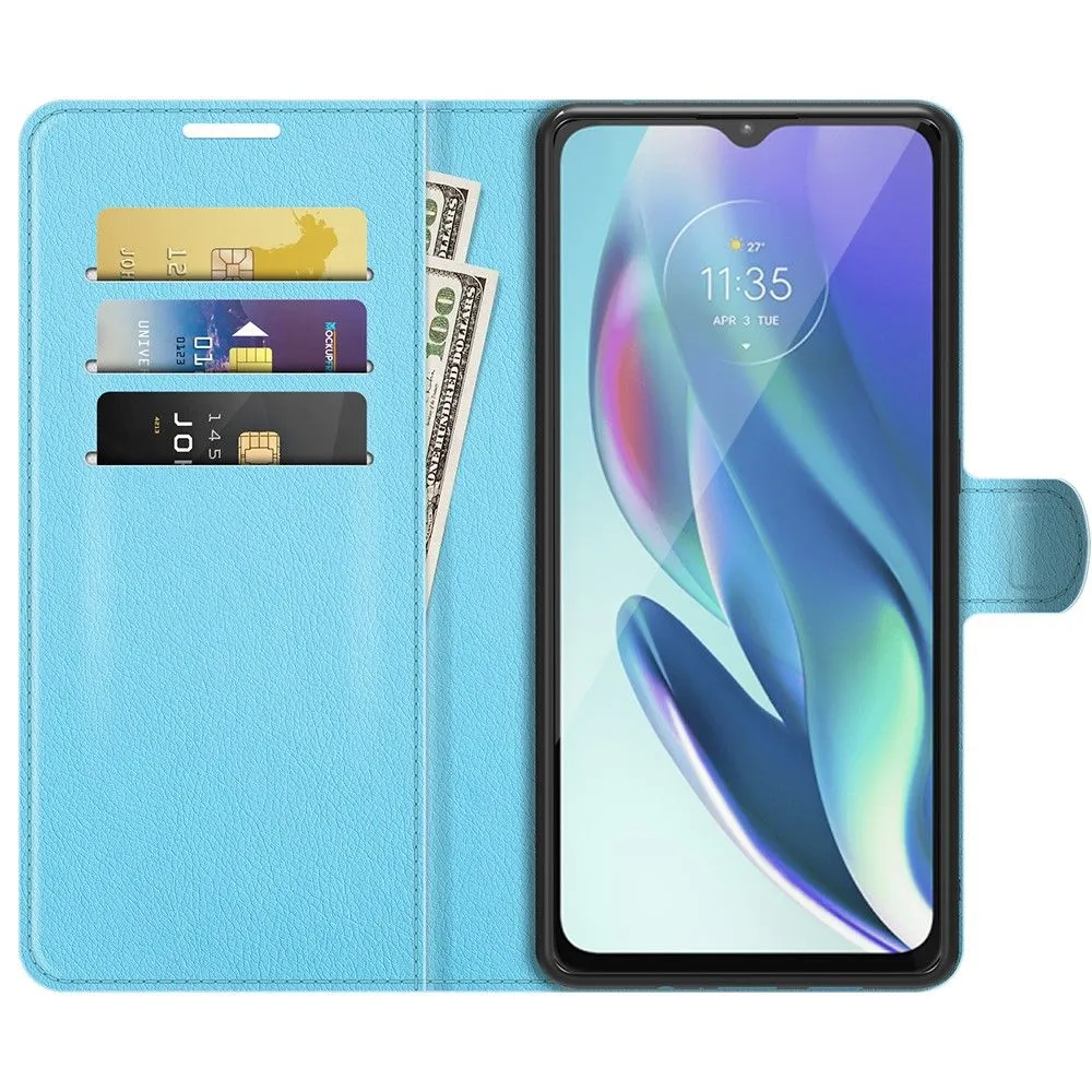 Classic Motorola Moto G50 5G flip case - Blue