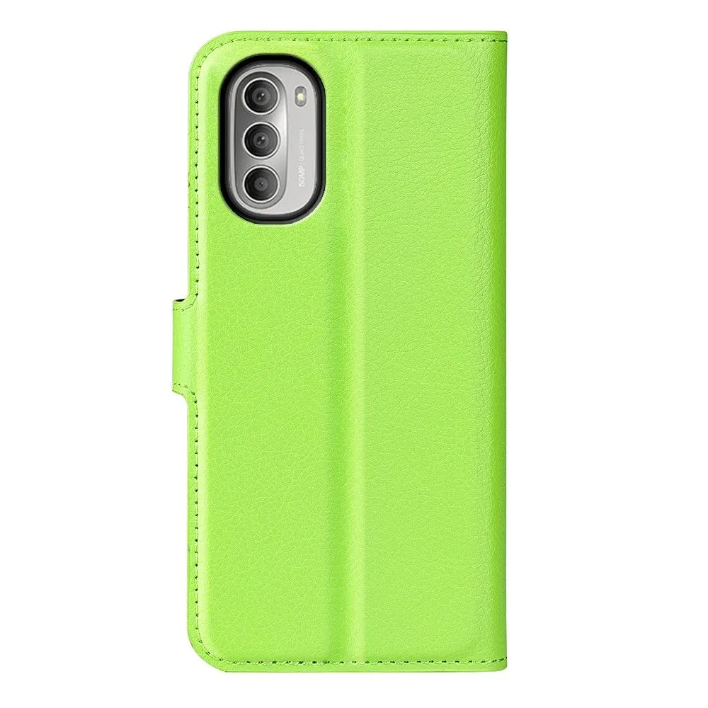 Classic Motorola Moto G51 5G flip case - Green