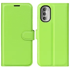 Classic Motorola Moto G51 5G flip case - Green