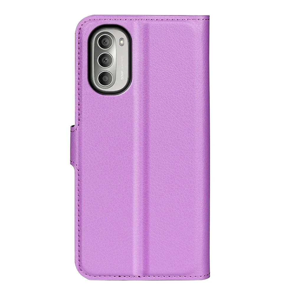 Classic Motorola Moto G51 5G flip case - Purple