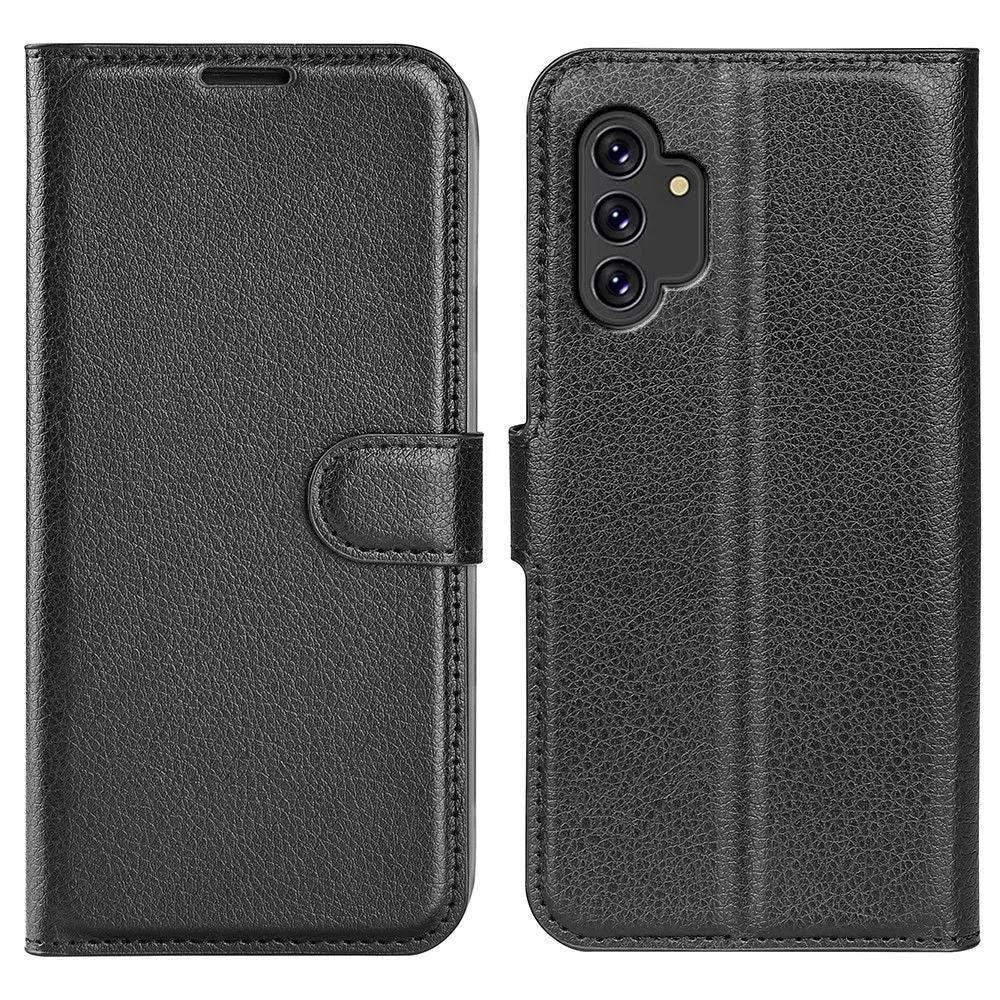 Classic Samsung Galaxy A13 4G flip case - Black