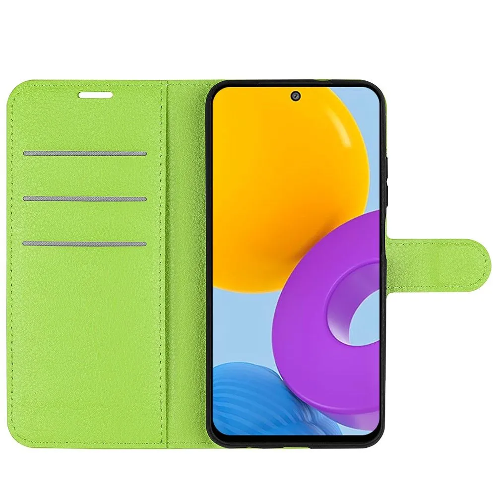 Classic Samsung Galaxy M52 5G flip case - Green