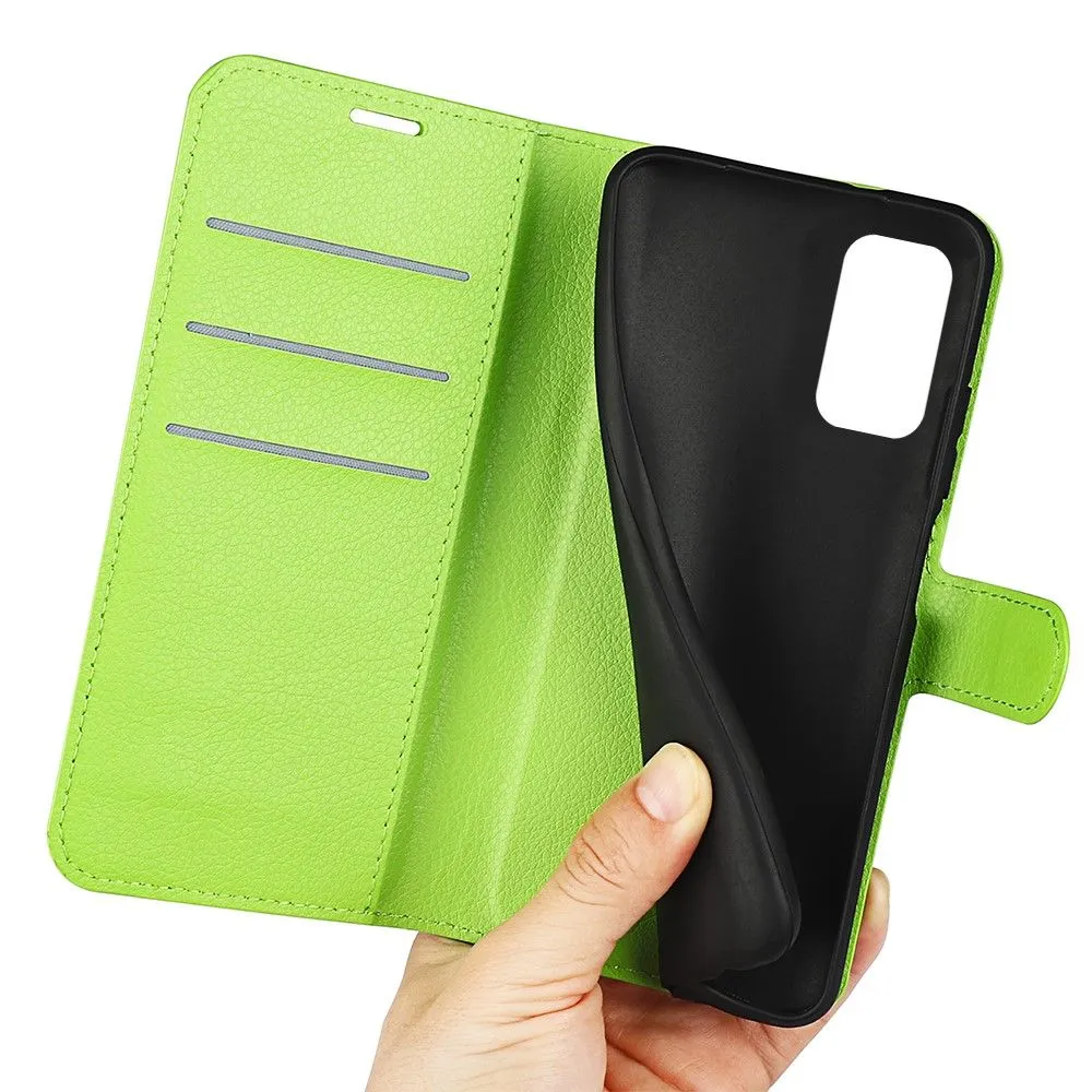 Classic Samsung Galaxy M52 5G flip case - Green