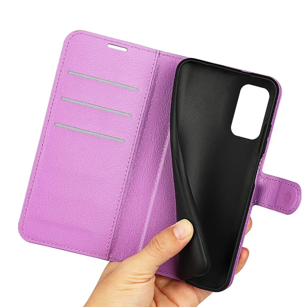 Classic Samsung Galaxy M52 5G flip case - Purple