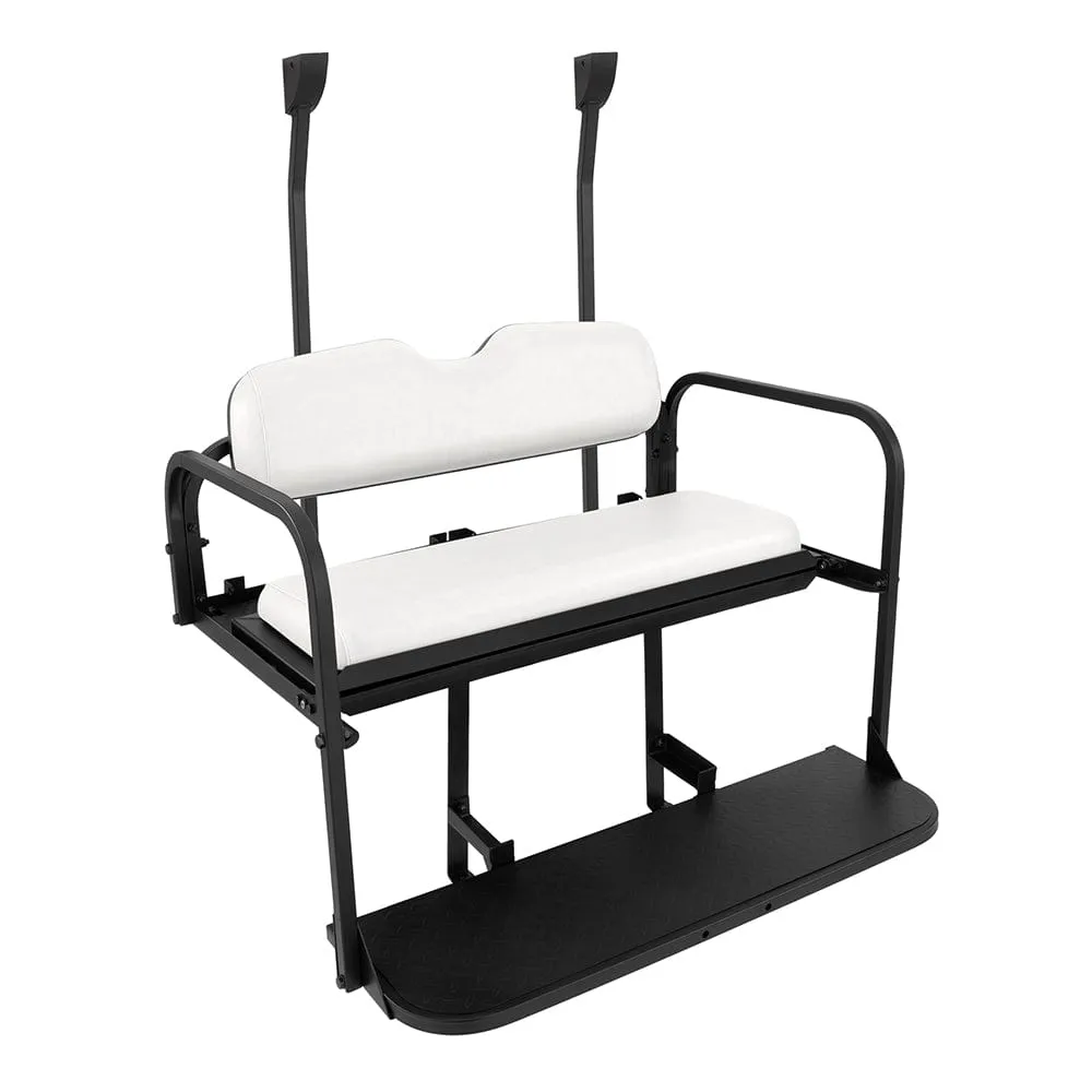 Club Car Precedent / Tempo / Onward Golf Cart Rear Flip Seat Kit (2004 - Up) | Gusto®