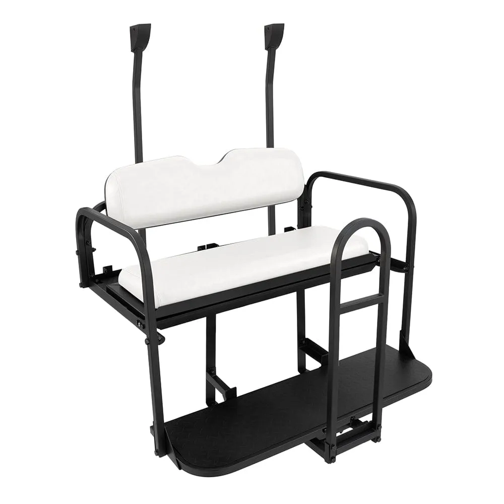 Club Car Precedent / Tempo / Onward Golf Cart Rear Flip Seat Kit (2004 - Up) | Gusto®