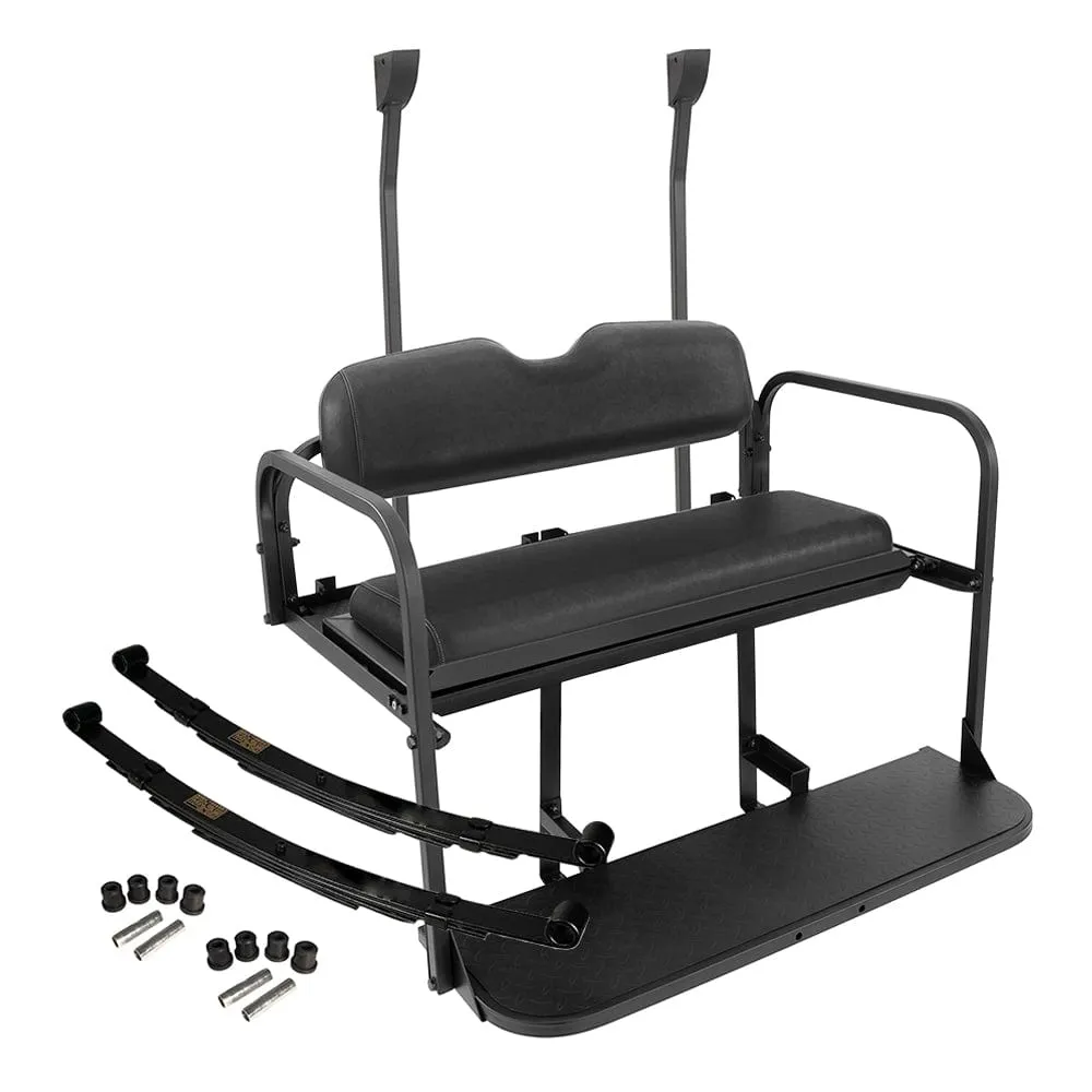 Club Car Precedent / Tempo / Onward Golf Cart Rear Flip Seat Kit (2004 - Up) | Gusto®