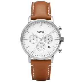 Cluse Brown Aravis Chronograph Men's Watch CW0101502003