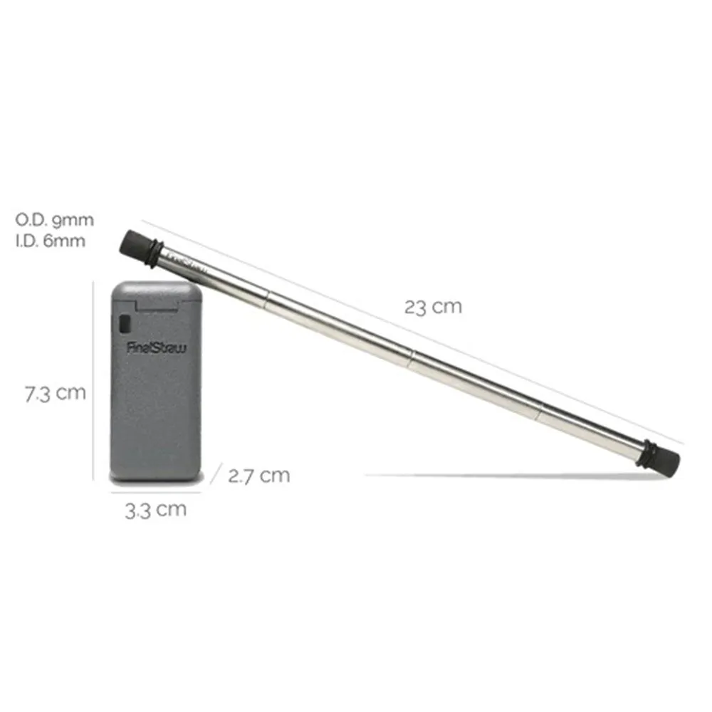 Collapsible Stainless Steel Straw