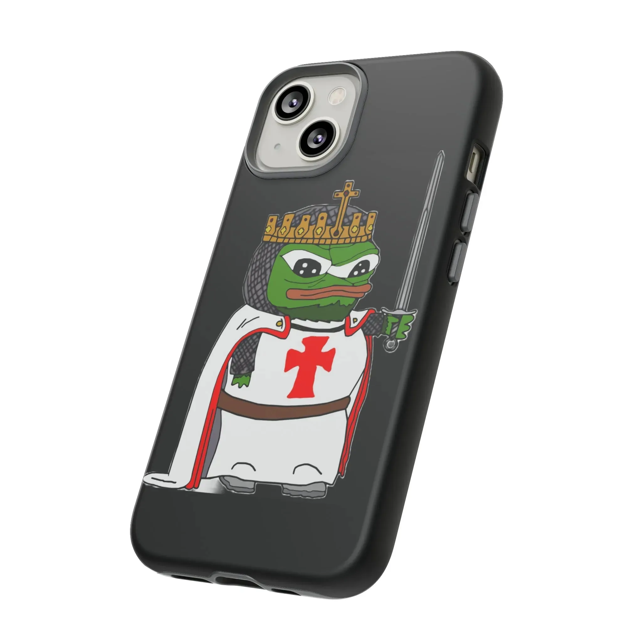 Crusader Pepe Cell Phone Case