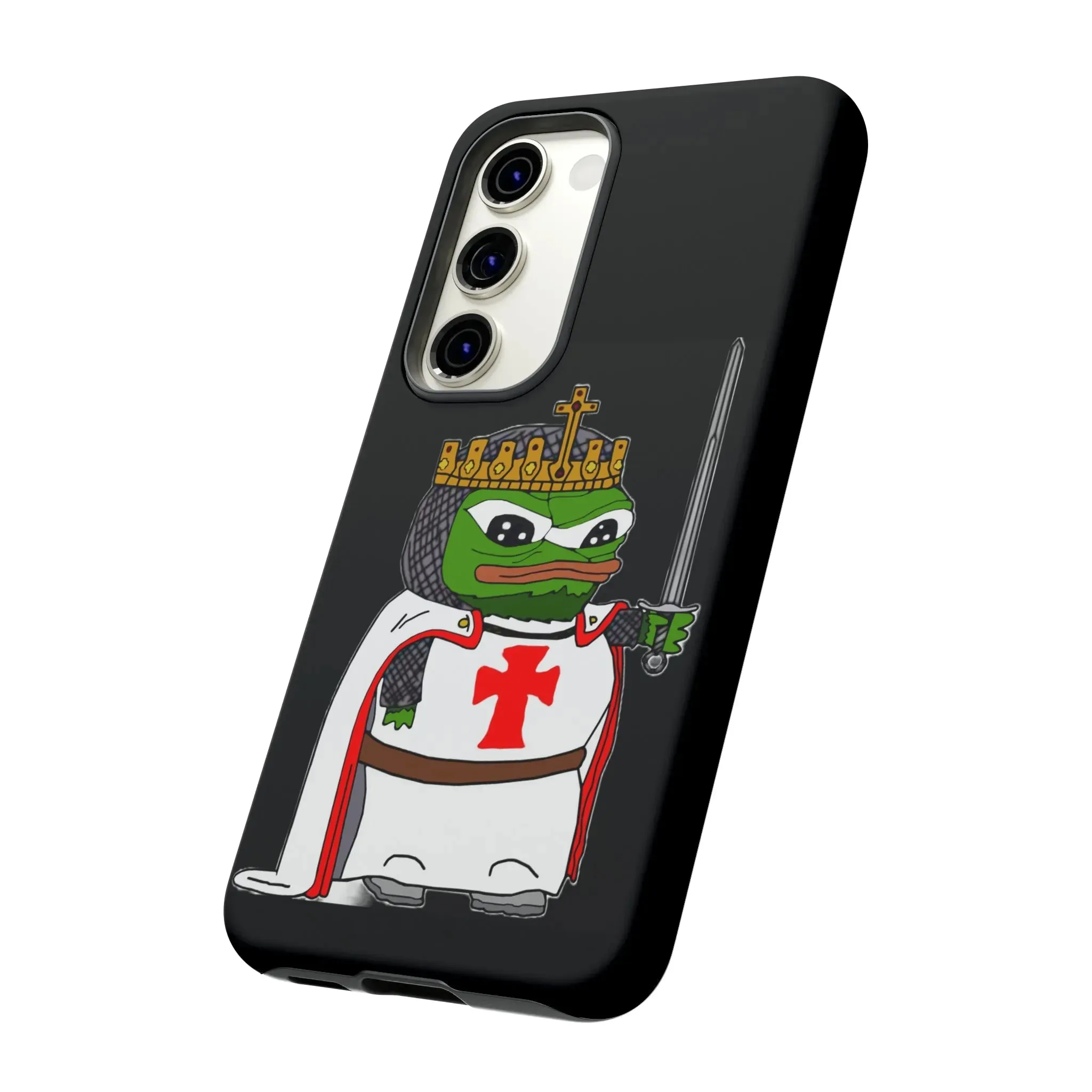 Crusader Pepe Cell Phone Case