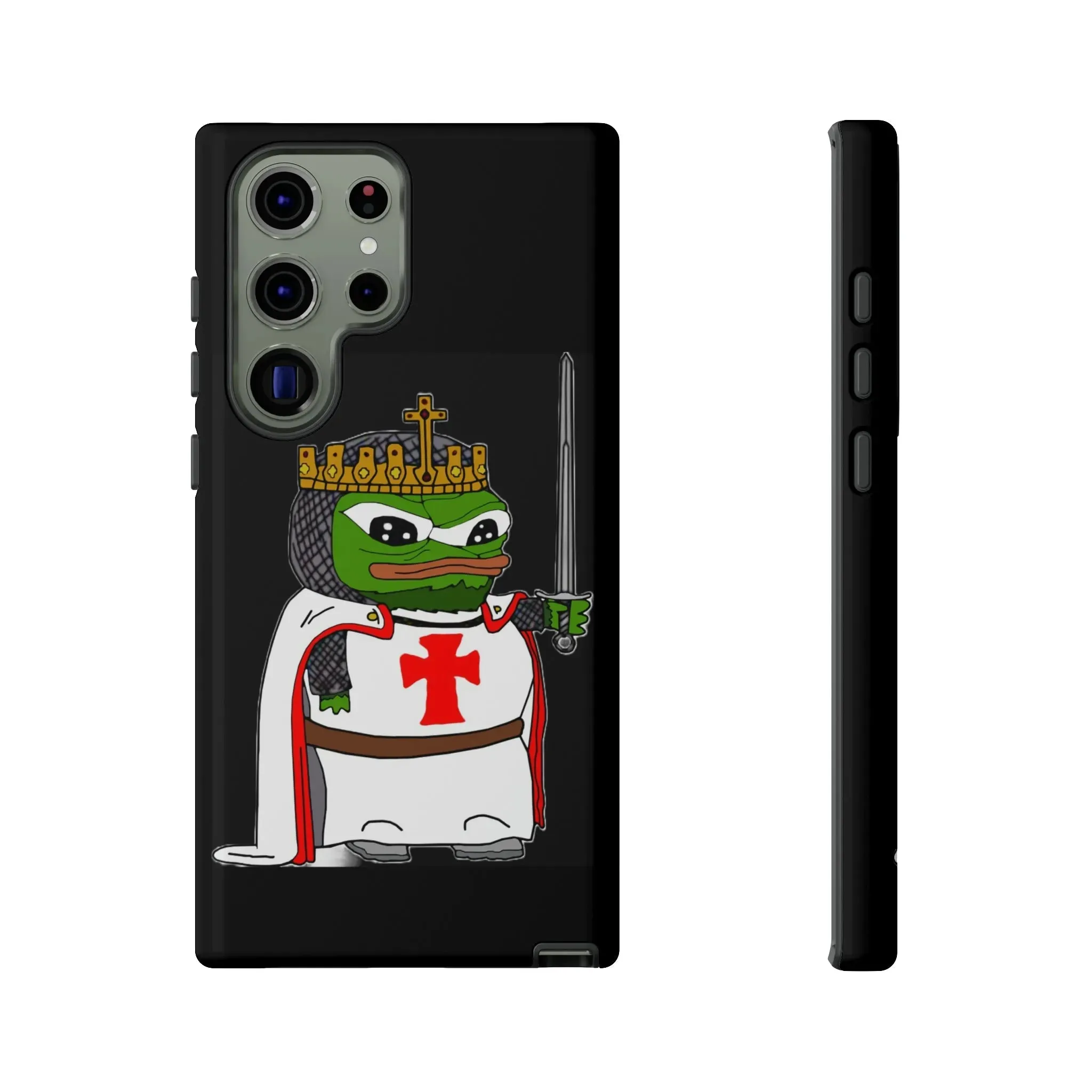 Crusader Pepe Cell Phone Case