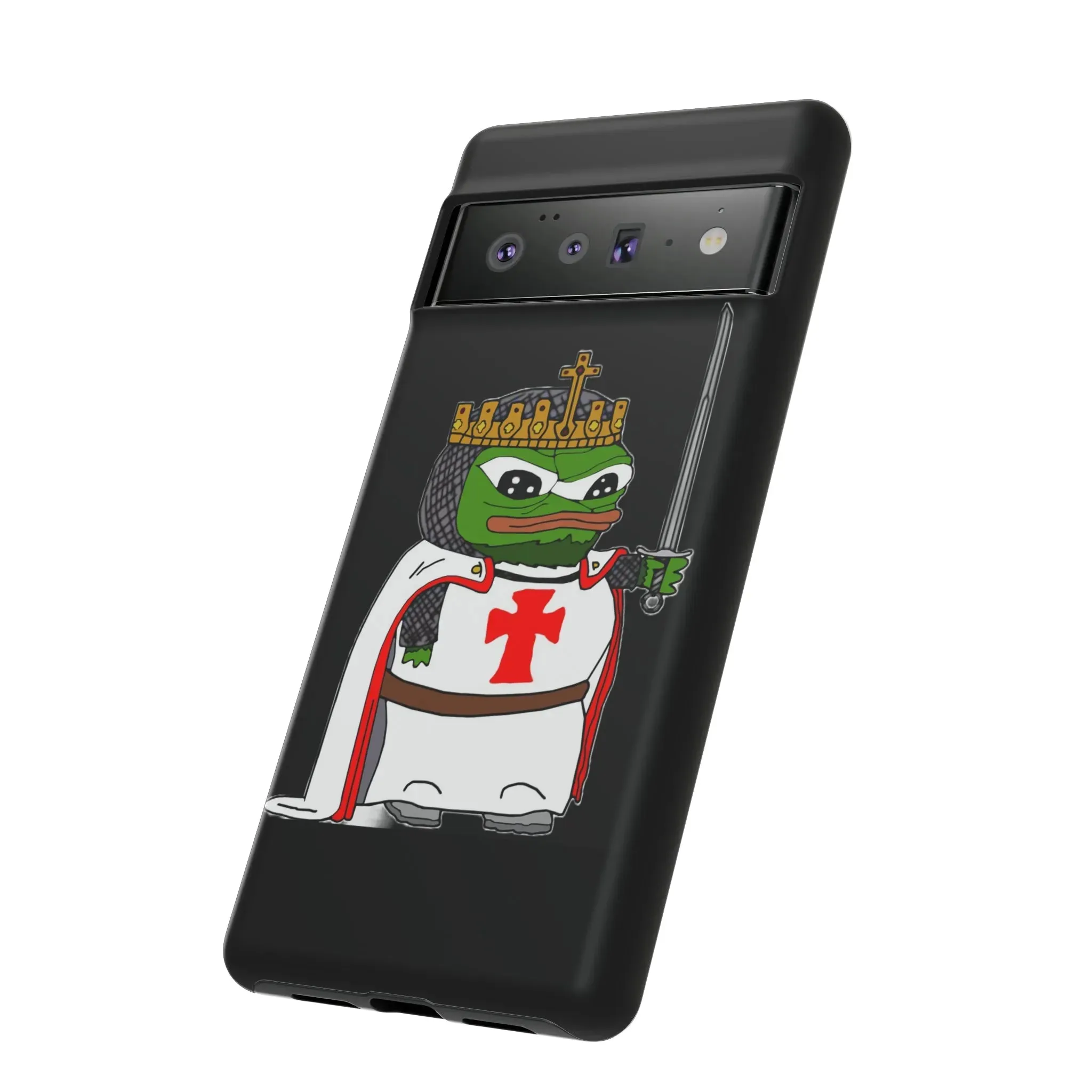 Crusader Pepe Cell Phone Case