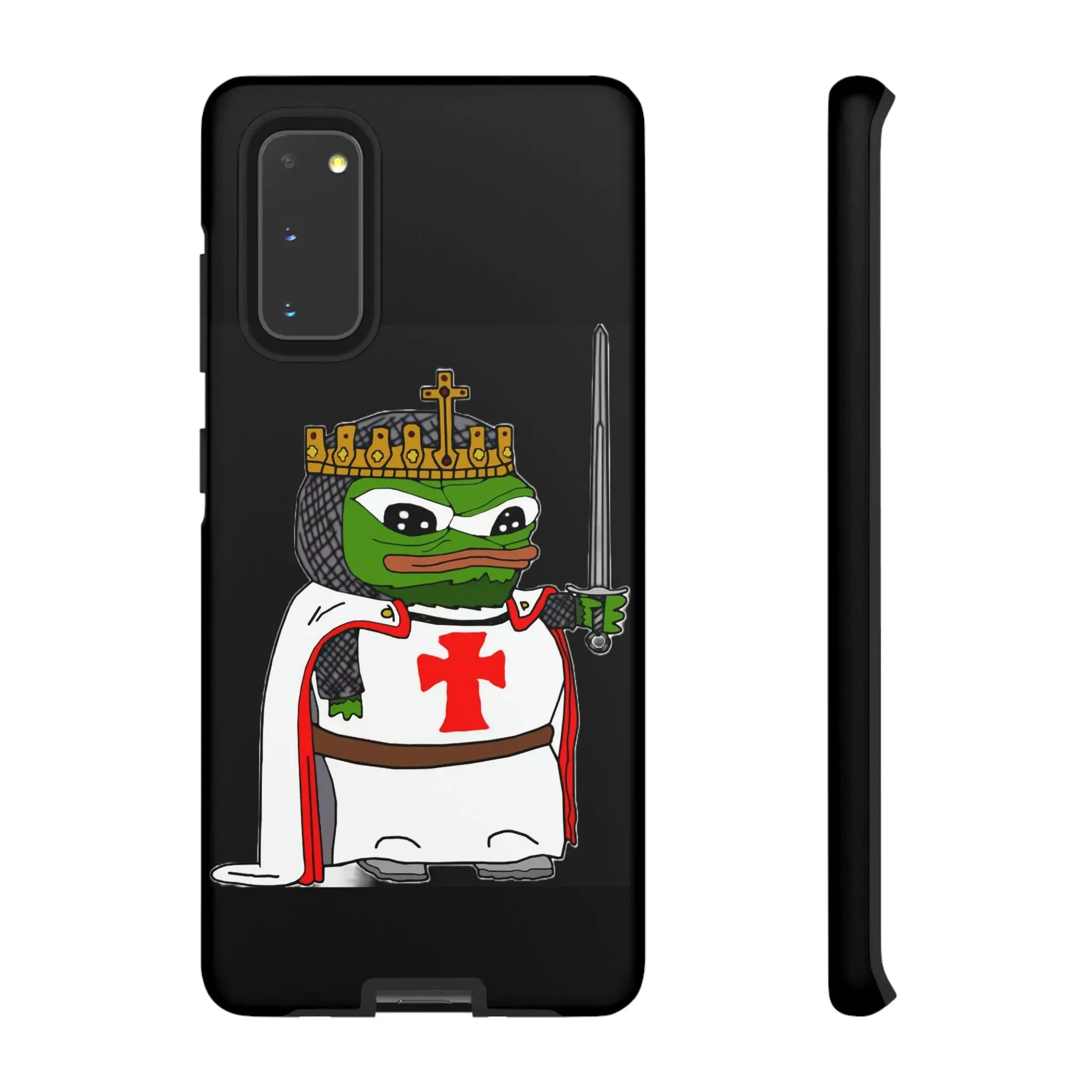 Crusader Pepe Cell Phone Case